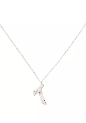 LOVENESS LEE T Alphabet necklace - Silver