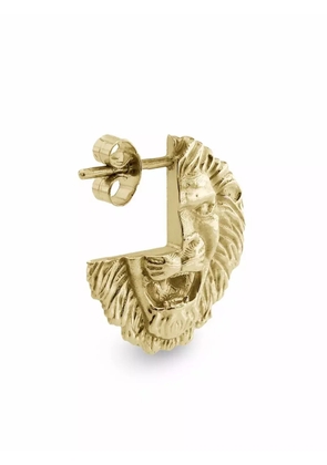 HARRIET MORRIS 9kt yellow gold Lion stud single earring