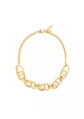 Coup De Coeur Liquid pearl necklace - Gold