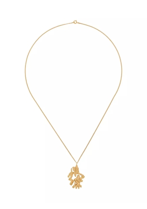 LOVENESS LEE monkey Chinese zodiac necklace - Gold