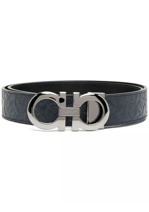 Ferragamo reversible Gancini buckle belt - Blue