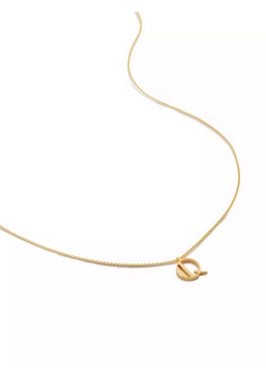 Monica Vinader Alphabet Q pendant necklace - Gold