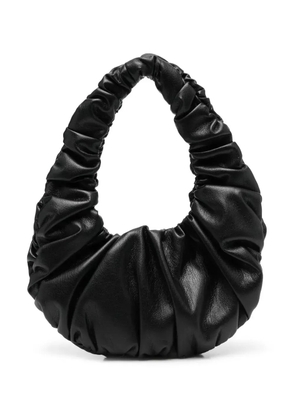 Nanushka mini Anja ruched tote bag - Black