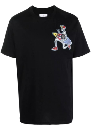 Philipp Plein Hawaii graphic-print cotton T-shirt - Black
