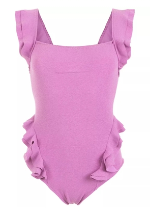 Clube Bossa Barbette ruffle-embellished swimsuit - Pink