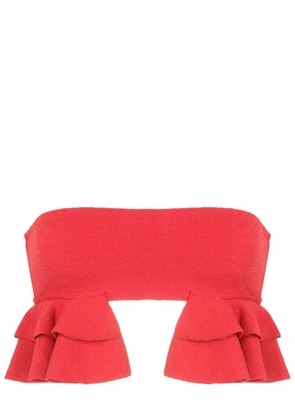 Clube Bossa Turbe bikini top - Red