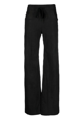 Isaac Sellam Experience straight-leg leather trousers - Black
