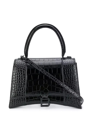 Balenciaga croc embossed effect tote bag - Black