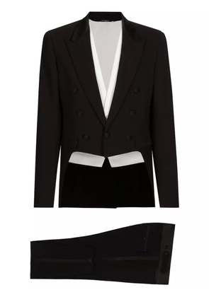 Dolce & Gabbana tailored single breasted suit - Black