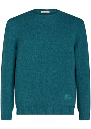 ETRO long-sleeve cashmere jumper - Blue