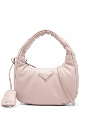 Prada padded leather tote bag - Pink