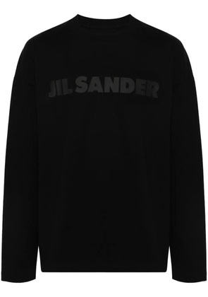 Jil Sander logo-print T-shirt - Black