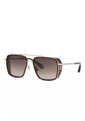Roberto Cavalli square-frame sunglasses - Black