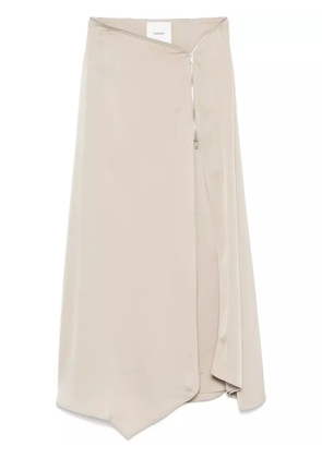 Nanushka Zella maxi skirt - Neutrals
