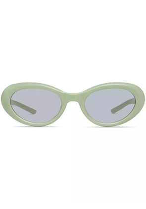 Gentle Monster Avon oval-frame sunglasses - Green