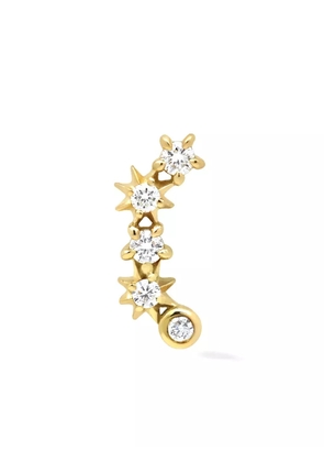 Lark & Berry 14kt yellow gold Star Cluster diamond stud earring