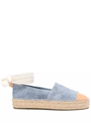 Tory Burch cap-toe espadrilles - Blue