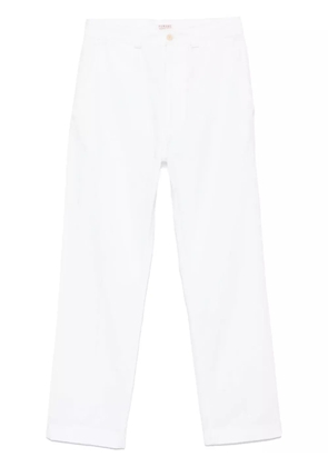 FURSAC cotton twill chinos - White