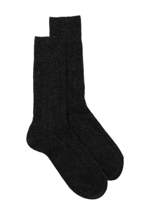 Inverni Hats Lhasa ribbed socks - Grey