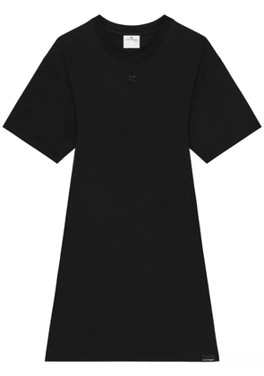 Courrèges T-shirt mini dress - Black