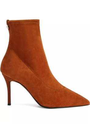 Giuseppe Zanotti Mirea pointed-toe boots - Brown