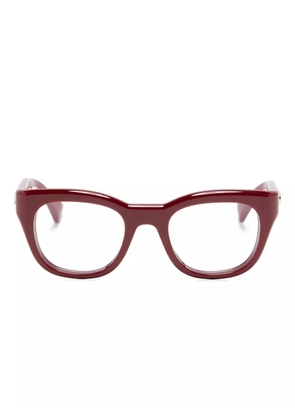 Gucci Eyewear cat-eye frame glasses - Red