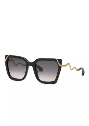 Roberto Cavalli cat-eye frame sunglasses - Black