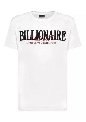 Billionaire round-neck T-shirt - White