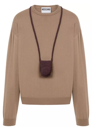 Moschino cotton sweater - Brown