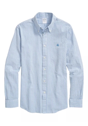 Brooks Brothers striped cotton shirt - Blue