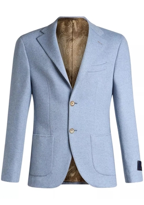 ETRO single-breasted blazer - Blue