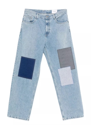 Axel Arigato Zine patch-detail jeans - Blue