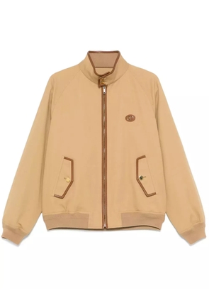Valentino Garavani VLogo bomber jacket - Brown