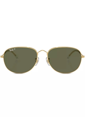 Ray-Ban Bain Bridge pilot-frame sunglasses - Gold