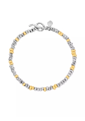 DOWER AND HALL Small Nugget beaded bracelet - Silver