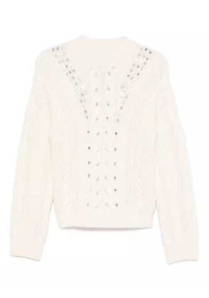 Moncler wool-blend sweater - Neutrals