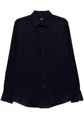 BOSS long-sleeved shirt - Blue