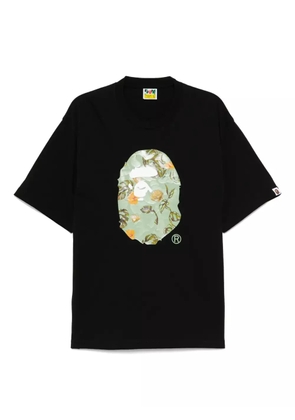 A BATHING APE® logo-printed T-shirt - Black