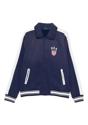 Polo Ralph Lauren embroidered-logo jacket - Blue