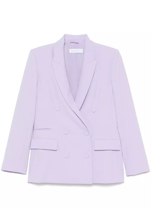 Patrizia Pepe crepe blazer - Purple