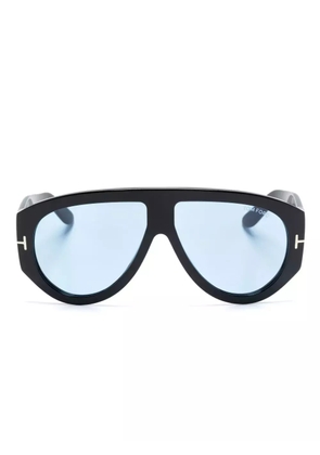 TOM FORD Eyewear Bronson pilot-frame sunglasses - Black
