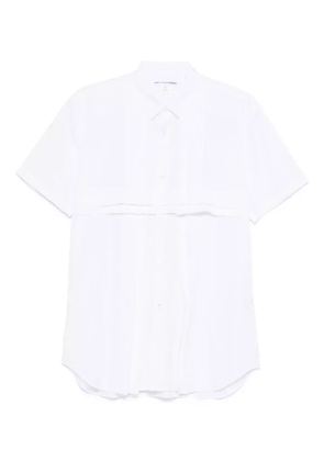 Comme Des Garçons Shirt short-sleeve cotton shirt - White
