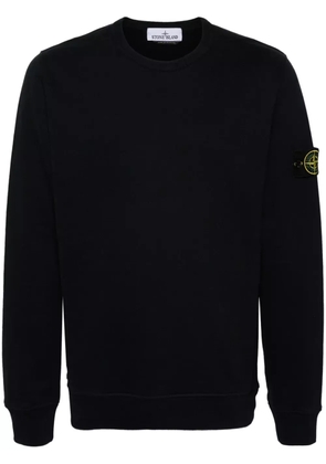 Stone Island Compass-badge cotton sweatshirt - Blue