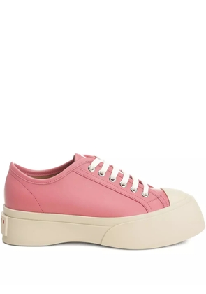 Marni Pablo platform sole lace-up sneakers - Pink