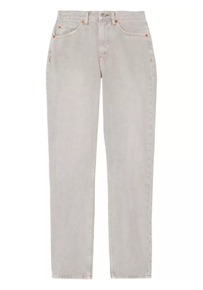 RE/DONE 70s Stove Pipe high-rise slim-cut jeans - Grey