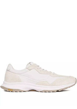 Scarosso lace-up suede sneakers - White