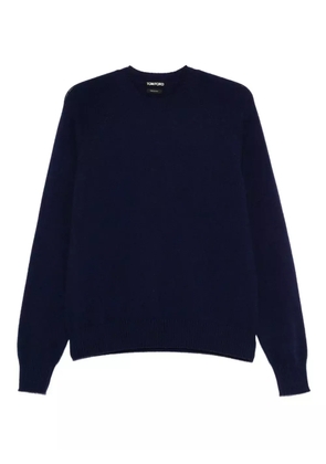 TOM FORD wool-cashmere sweater - Blue