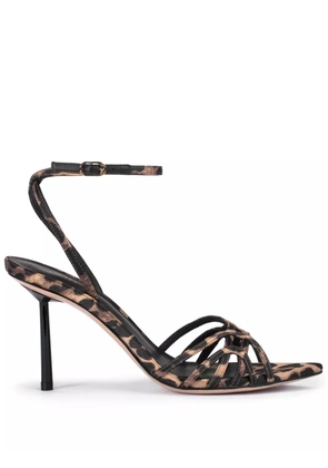 Le Silla 80mm Bella sandals - Brown