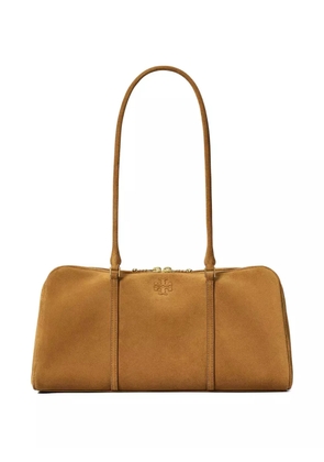 Tory Burch Marshmallow suede shoulder bag - Brown