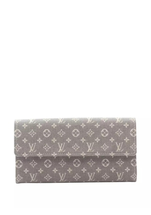 Louis Vuitton Pre-Owned 2008 Monogram Mini Lin Sarah Wallet long wallets - Grey